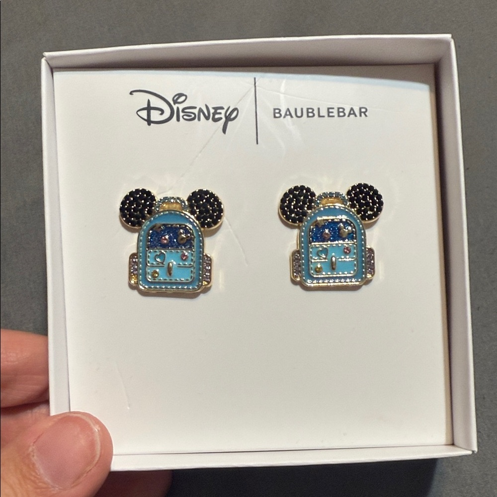 BaubleBar Disney Mickey Backpack Earrings